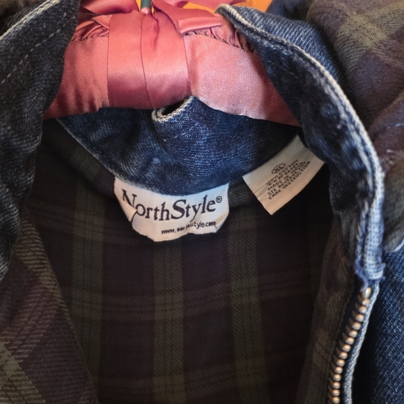 Vintage Jean Zip Up - Picture 2 of 3